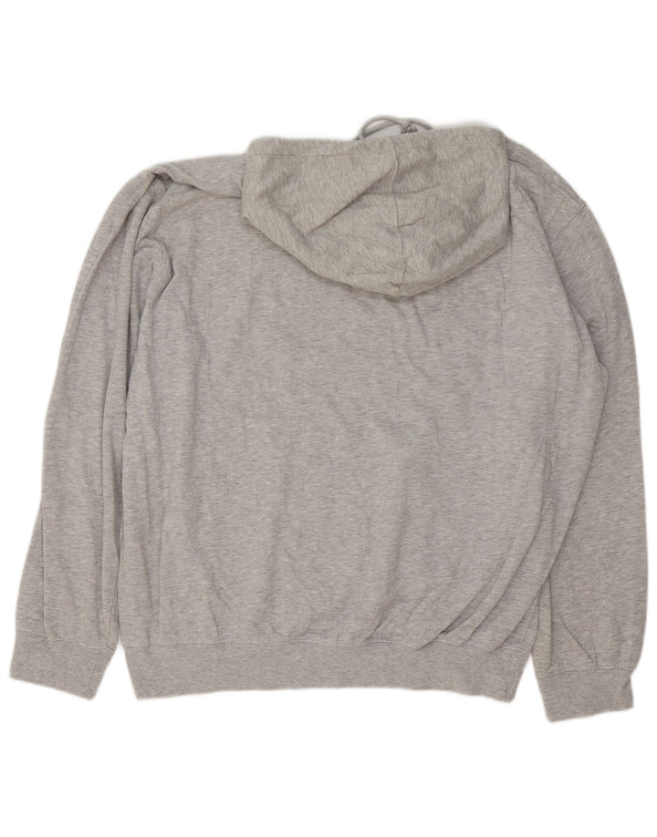 Hard Rock Cafe Pull à capuche graphique Barcelone pour homme 2XL Gris chiné en coton