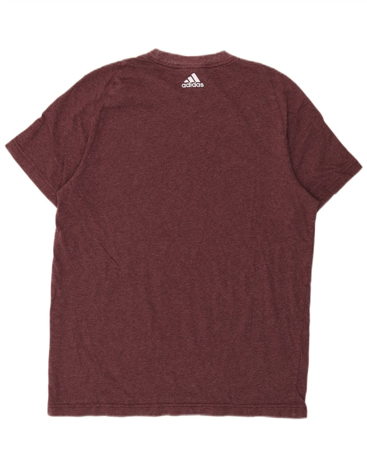 Adidas T-Shirt Top Homme Bordeaux Moyen