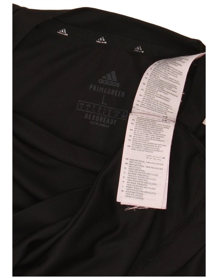 Adidas Hommes Aeroready T-Shirt Haut Grand Noir Polyester