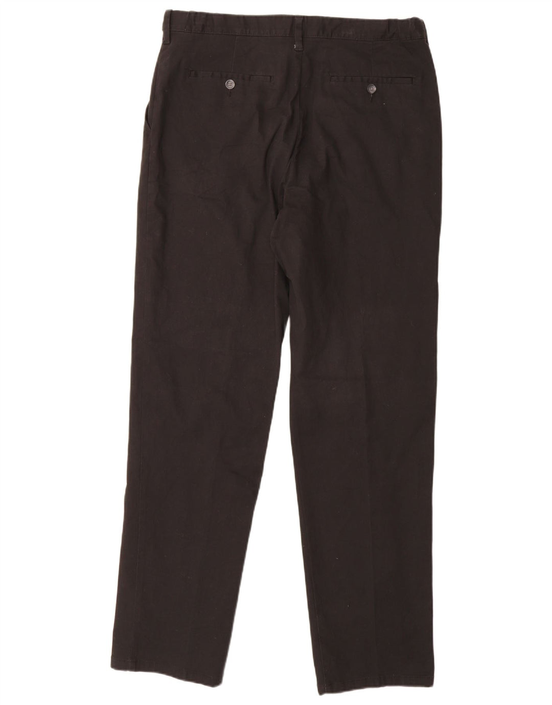 MARKS & SPENCER Pantalon Chino Coupe Regular Homme W36 L33 Coton Noir