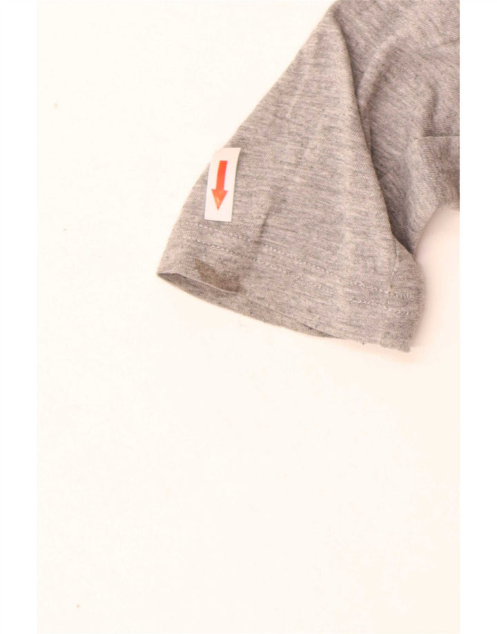 Tommy Hilfiger Haut à manches longues pour homme en coton moucheté gris petit