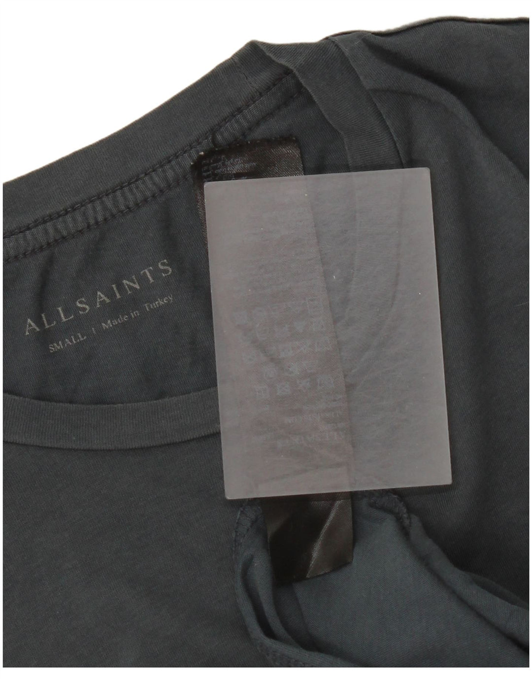 All Saints T-Shirt Homme Petit Gris Coton