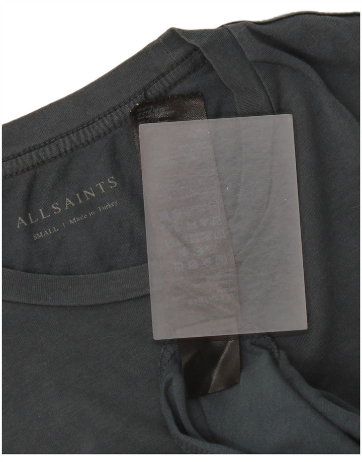 All Saints T-Shirt Homme Petit Gris Coton