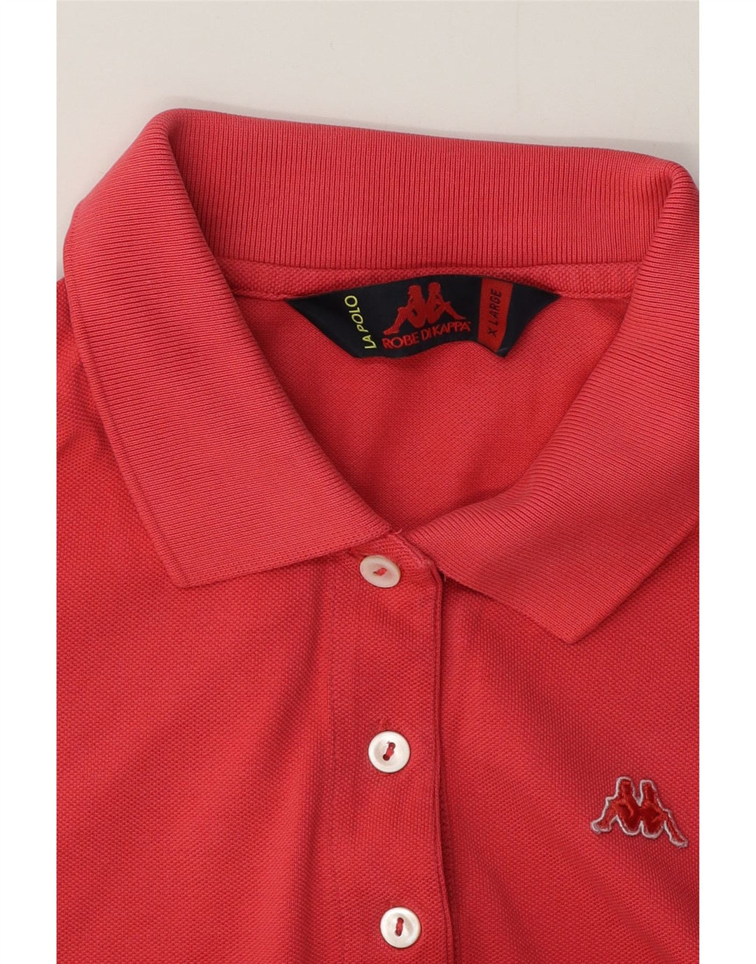 KAPPA Polo Femme UK 18 XL Rose
