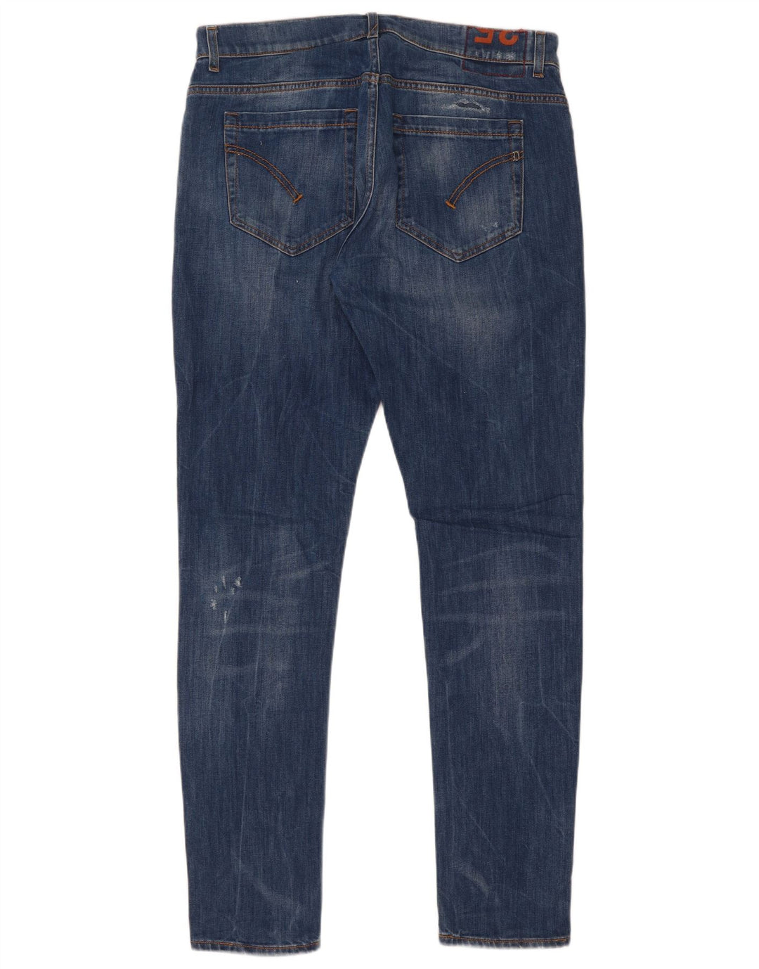 Dondup Jean slim vieilli W35 L33 en coton bleu pour homme
