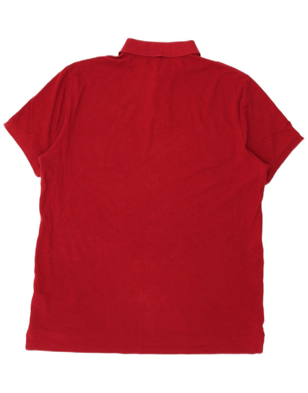 Polo Ralph Lauren Polo Slim Fit personnalisé pour hommes XL coton rouge