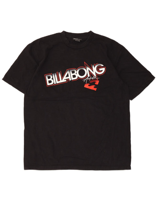 Billabong Mens Graphic T-Shirt Top XL Noir Coton