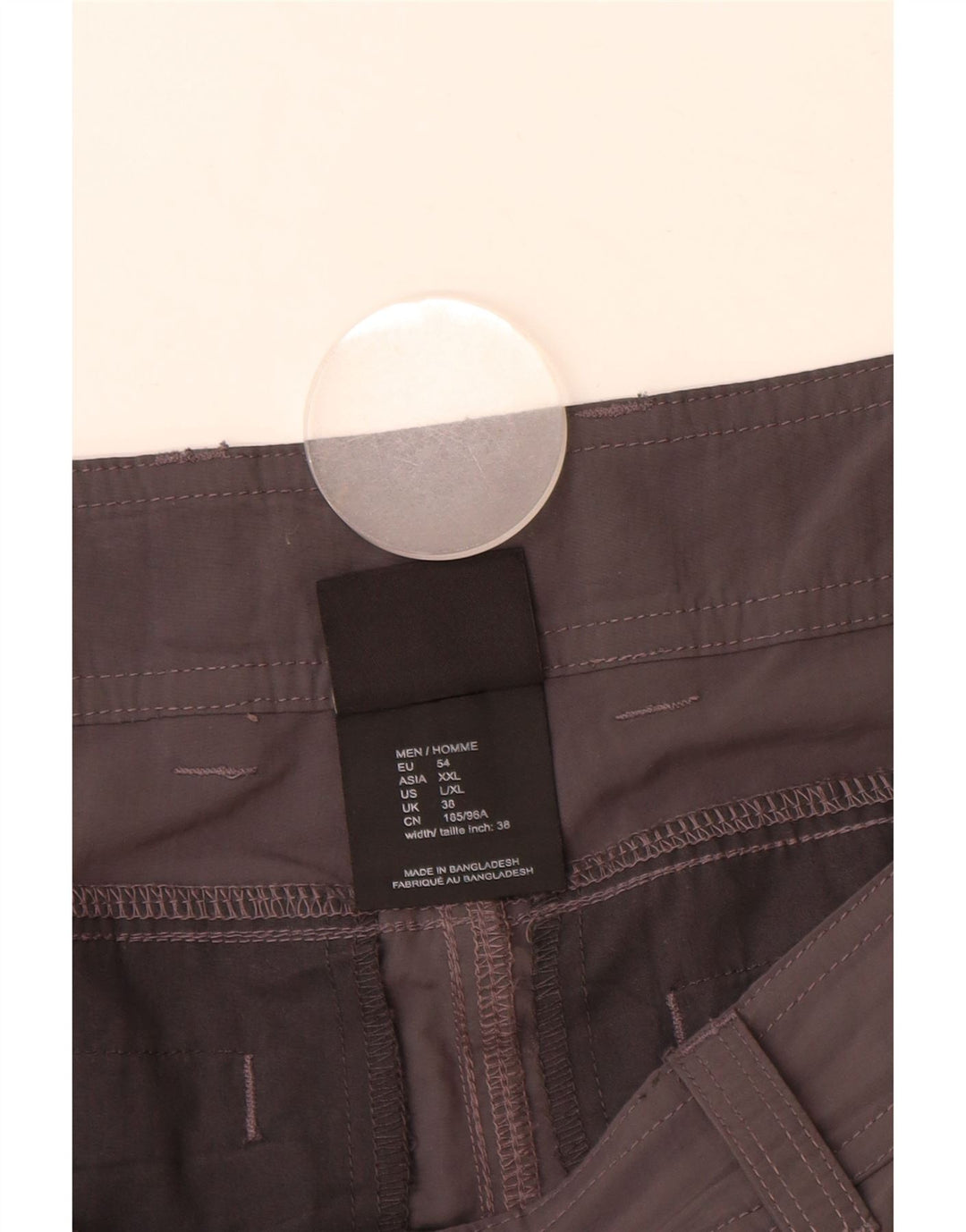 Jack Wolfskin Short Cargo W38 XL Gris Polyamide Homme