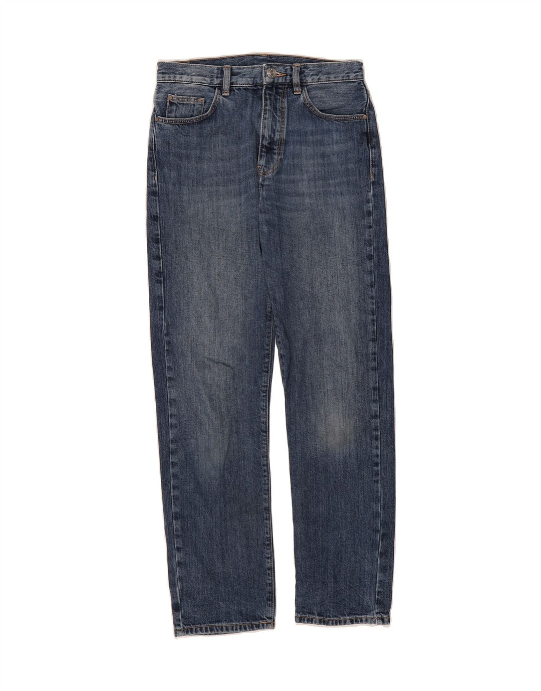 MASSIMO DUTTI Womens Straight Jeans EU 34 2XS W23 L28 Blue Vintage Massimo Dutti and Second-Hand Massimo Dutti from Messina Hembry 