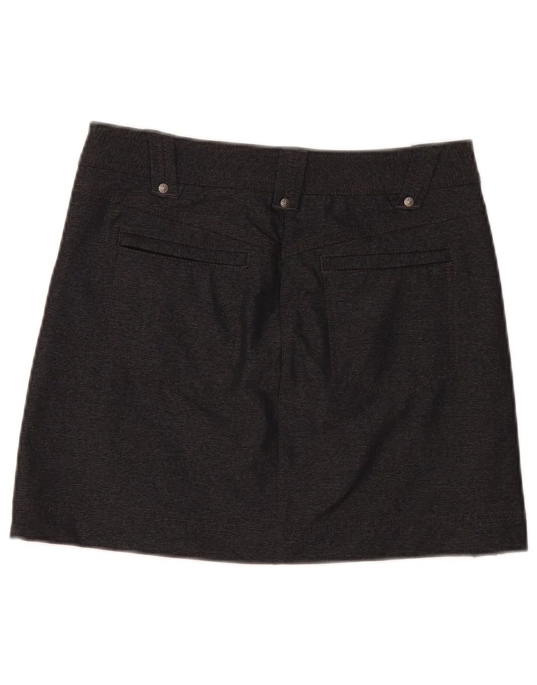 ATHLETA Mini-jupe Femme US 2 XS W30 Nylon Gris
