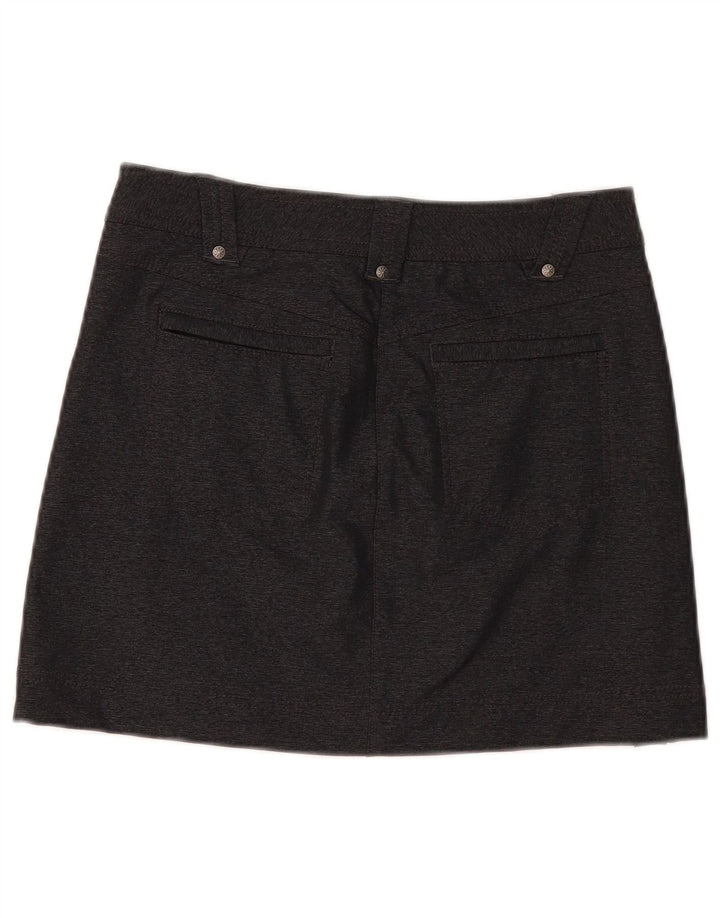 ATHLETA Mini-jupe Femme US 2 XS W30 Nylon Gris