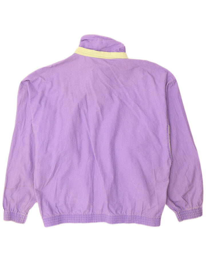 vintage Mens Bomber Jacket UK 40 Grand Coton Violet