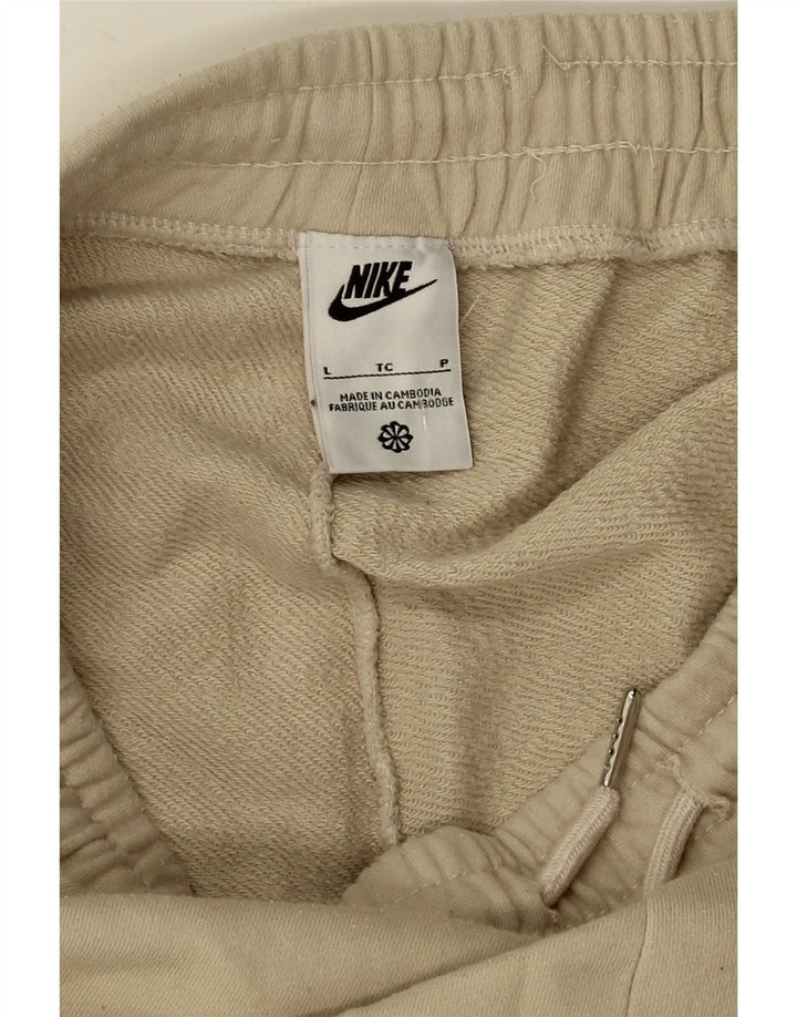 Nike Short de sport graphique pour homme, grand, beige