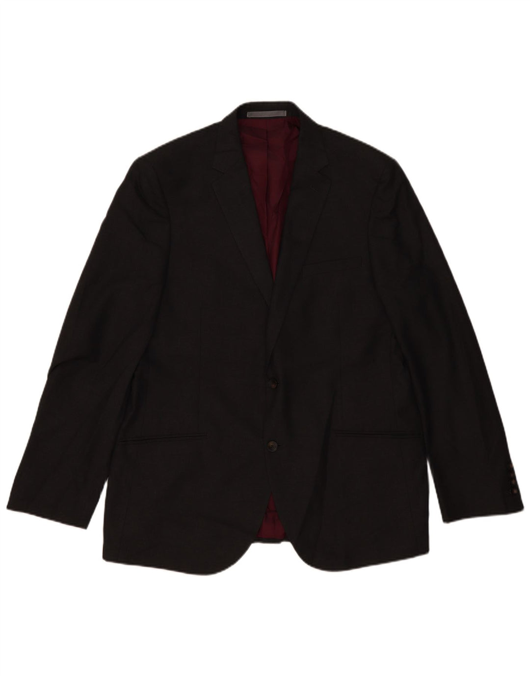 Marks & Spencer Veste blazer à 2 boutons pour homme UK 44 XL Gris Polyester