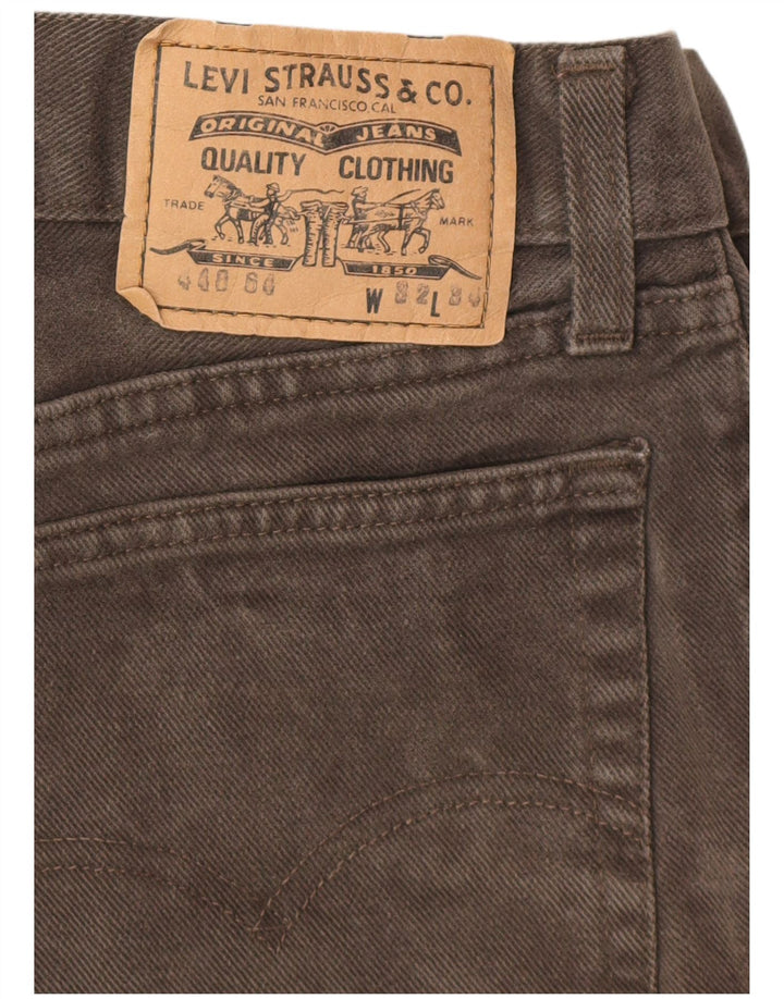LEVI'S Jean Droit Homme W32 L34 Gris Coton