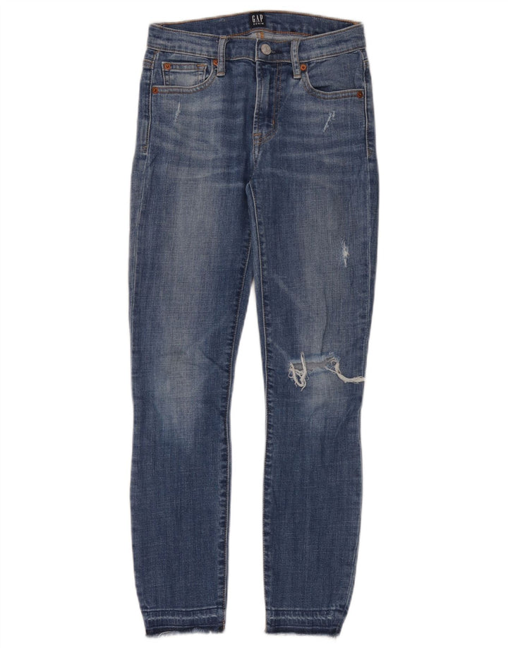 Gap Jean slim effet vieilli W24 L27 bleu coton