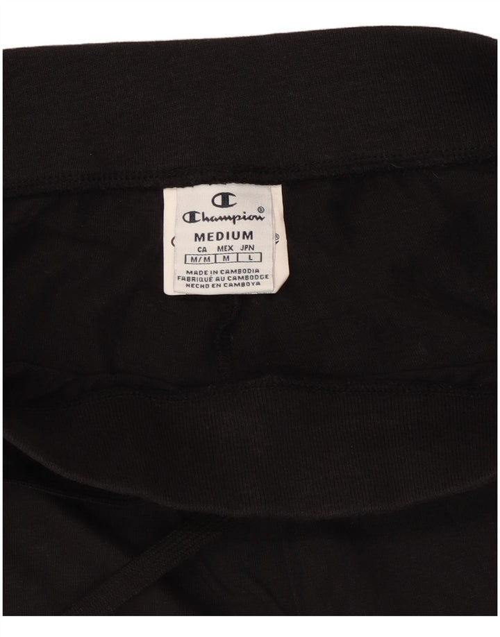 Champion Short de sport pour femme UK 12 Medium Noir Coton