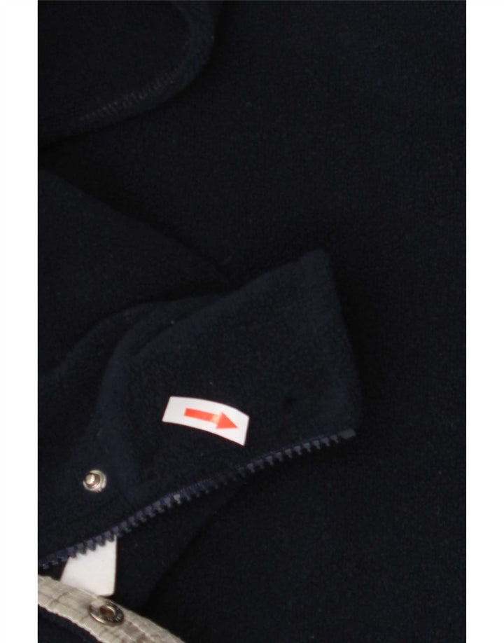 Colmar Pull Polaire Col Boutonné Homme Bleu Marine Moyen Polyester