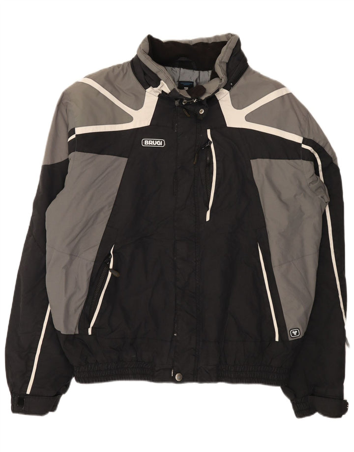 Brugi Veste de Ski Homme XL Noir Colourblock