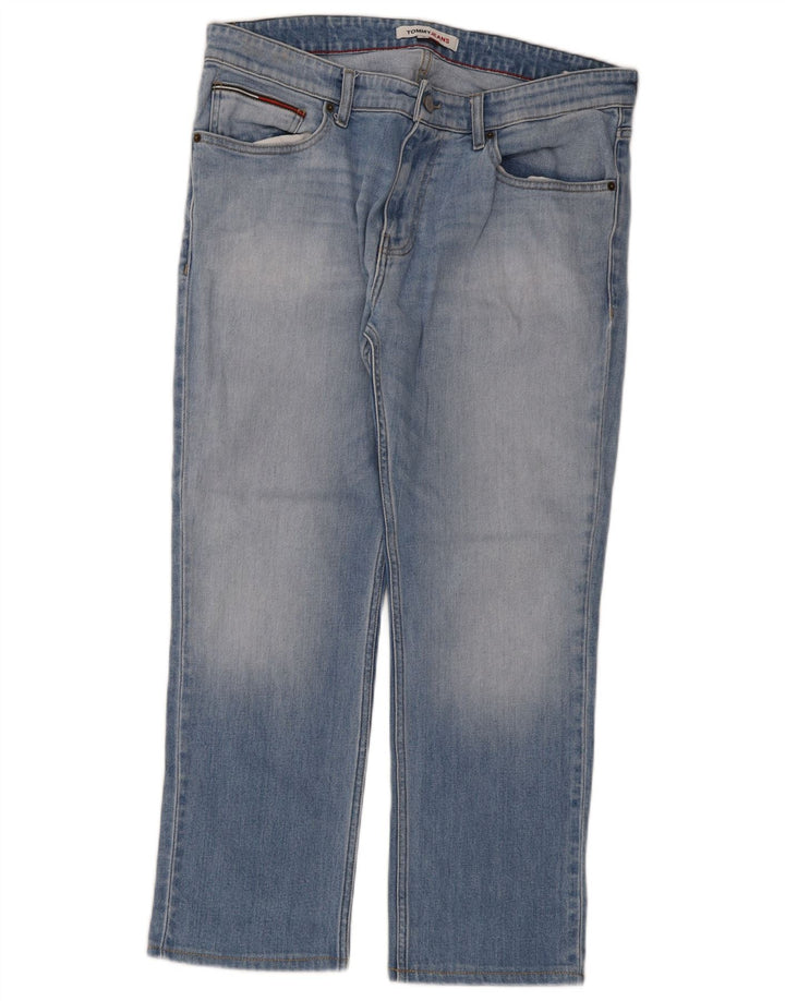 Tommy Hilfiger Jean droit régulier W34 L27 pour homme en coton bleu