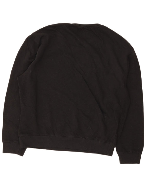 Gap Sweat-Shirt Graphique Homme XL Noir Coton