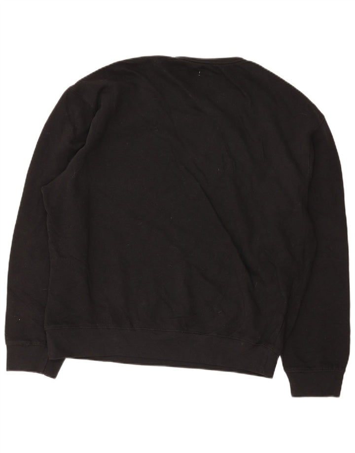 Gap Sweat-Shirt Graphique Homme XL Noir Coton