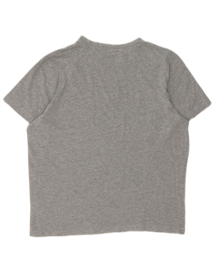 Kappa T-Shirt Homme Haut Large Gris Coton