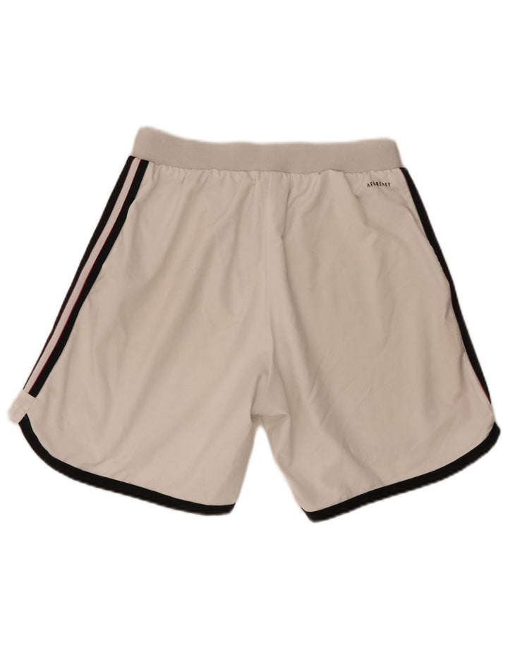 Adidas Short de Sport Juventus Homme Blanc Moyen Polyester