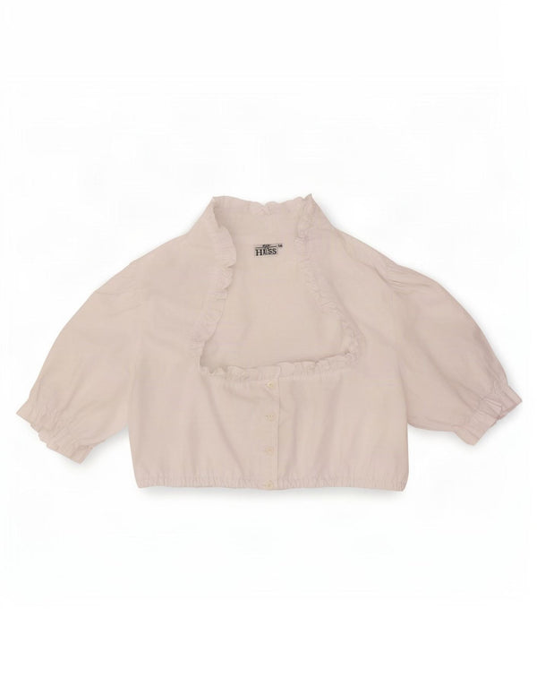 Hess Frackmann Femme Crop Top IT 44 Medium Blanc Polyester