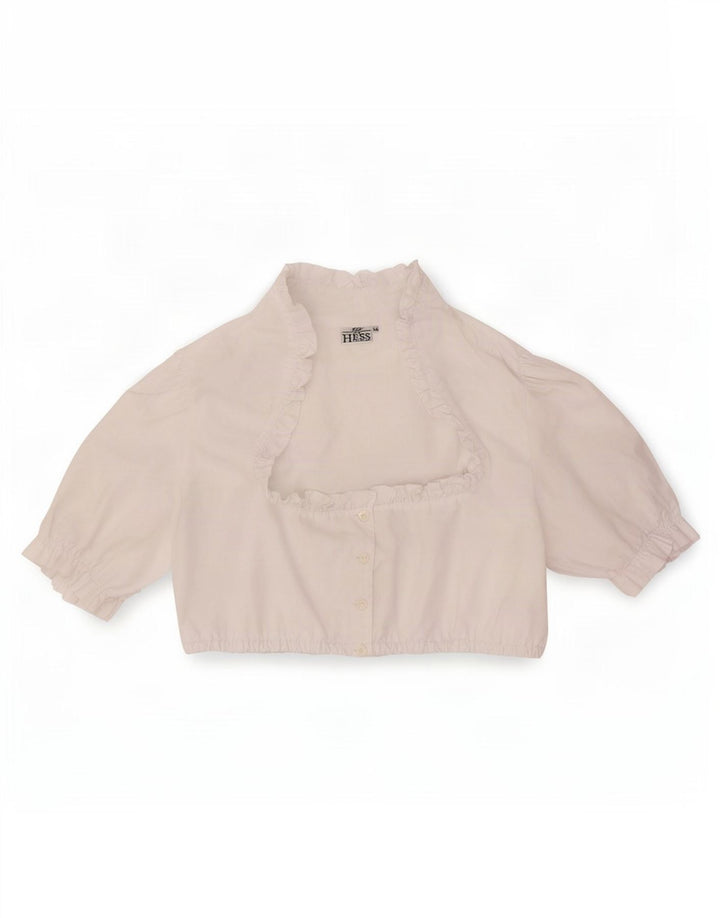 Hess Frackmann Femme Crop Top IT 44 Medium Blanc Polyester