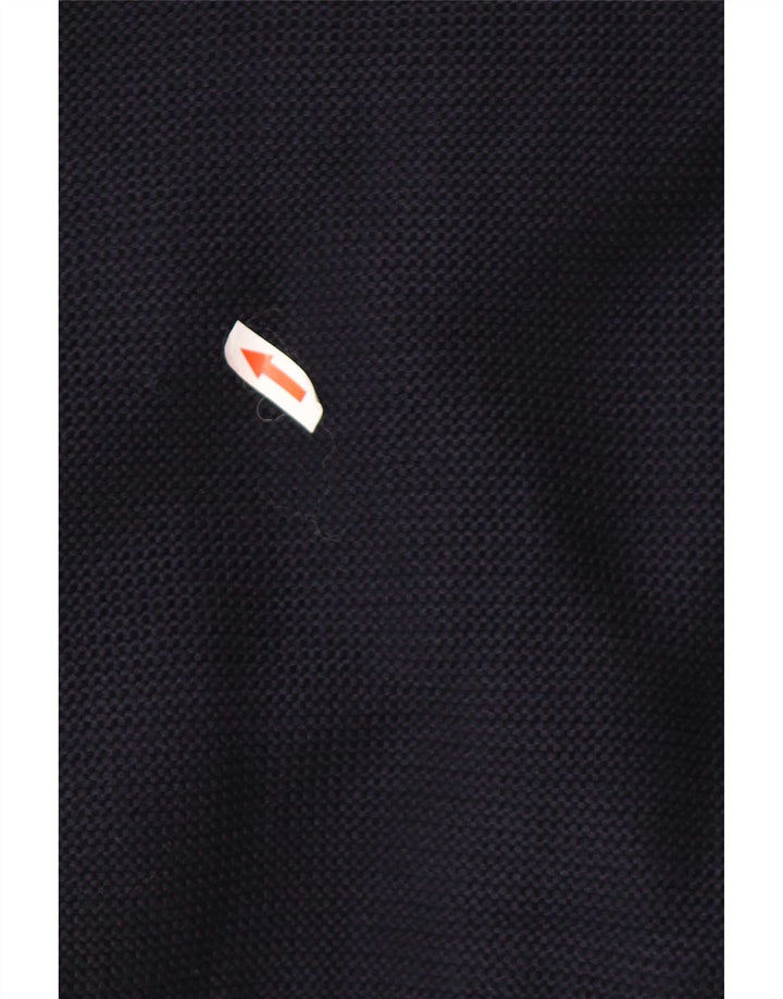 Paul & Shark Veste réversible en tricot graphique pour homme UK 40 Large Bleu marine