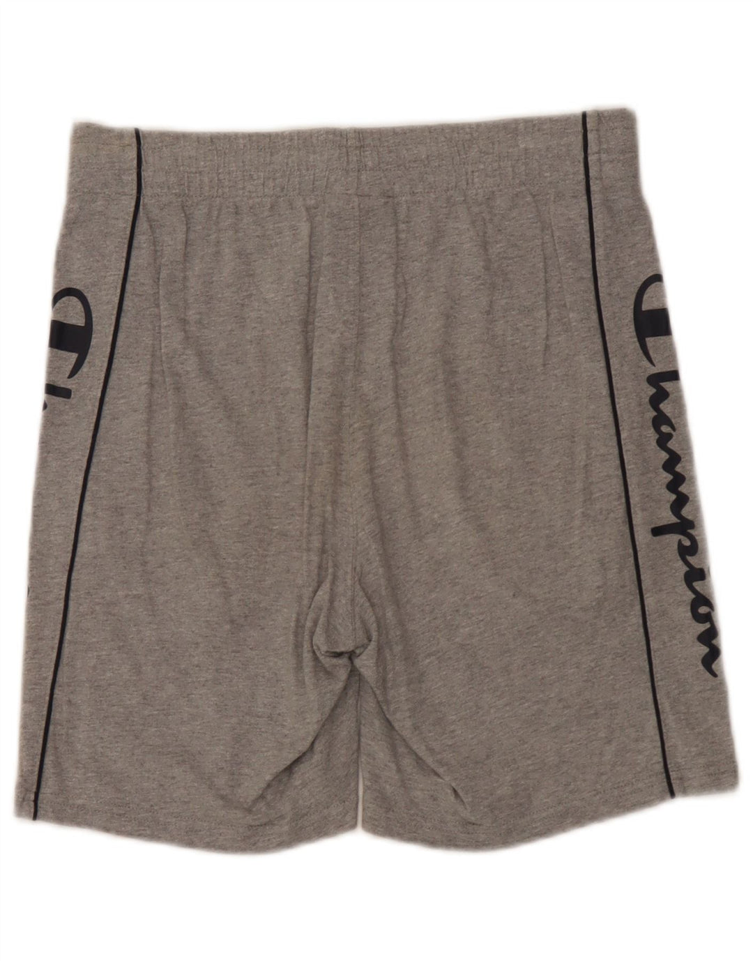 Champion Short de Sport Graphique Homme Petit Gris Coton