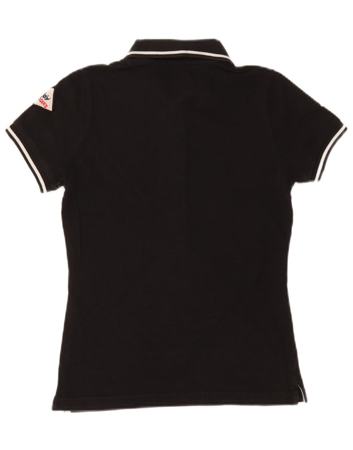 Roy Rogers Polo Femme UK 12 Coton Noir Moyen