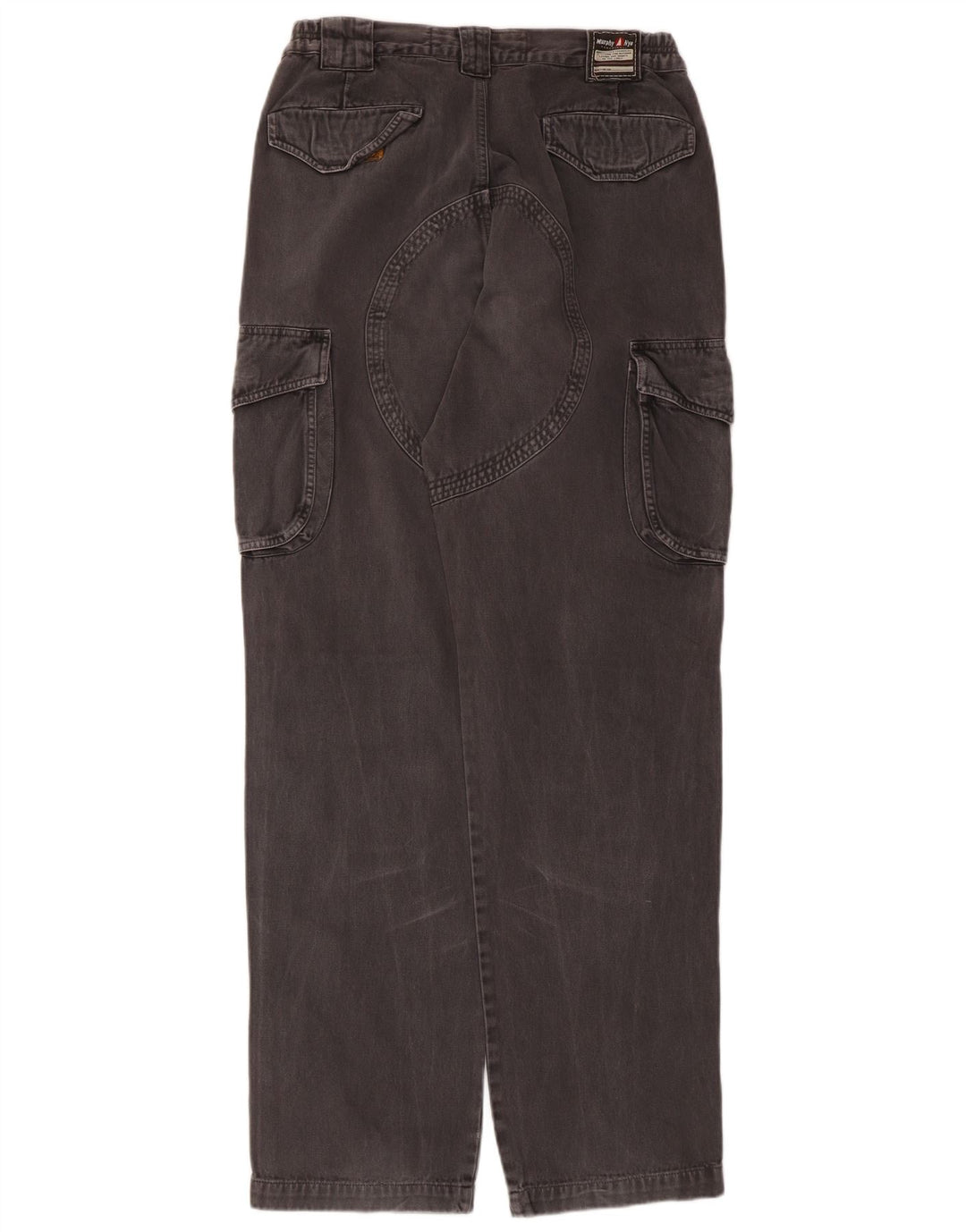 Murphy & Nye Pantalon Cargo Homme W31 L33 Gris Coton