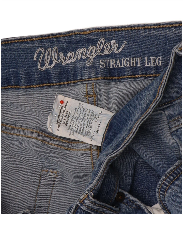 Wrangler Jean droit femme W32 L30 bleu coton