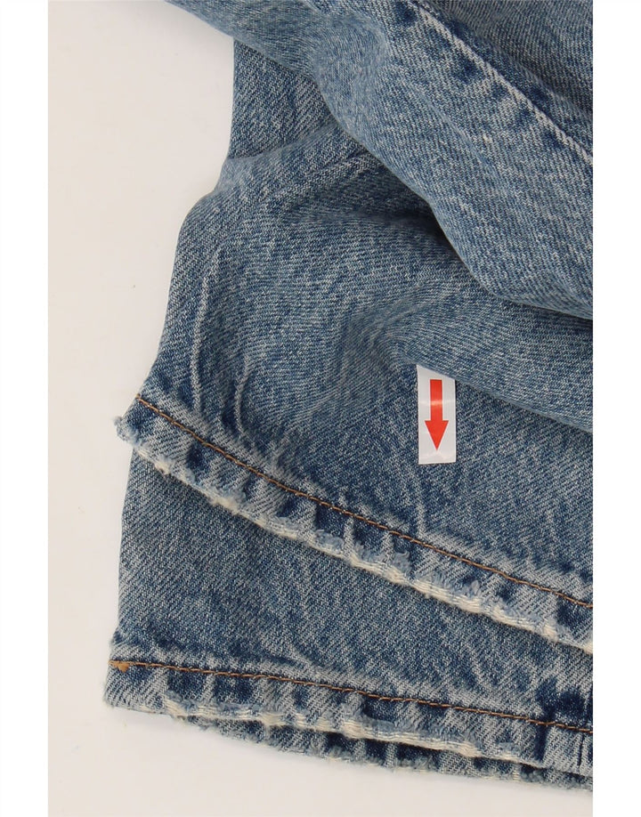 Zara Jean droit pour homme EU 42 Large W32 L27 Bleu