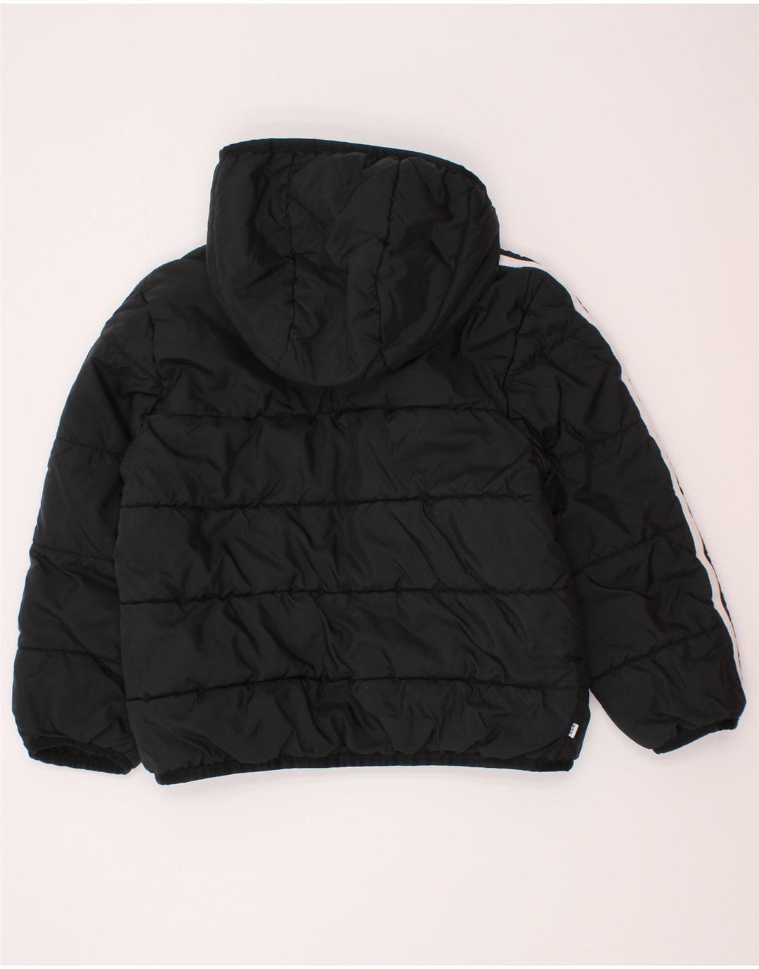 Veste matelassée à capuche Adidas Garçon 4-5 ans Noir Polyester