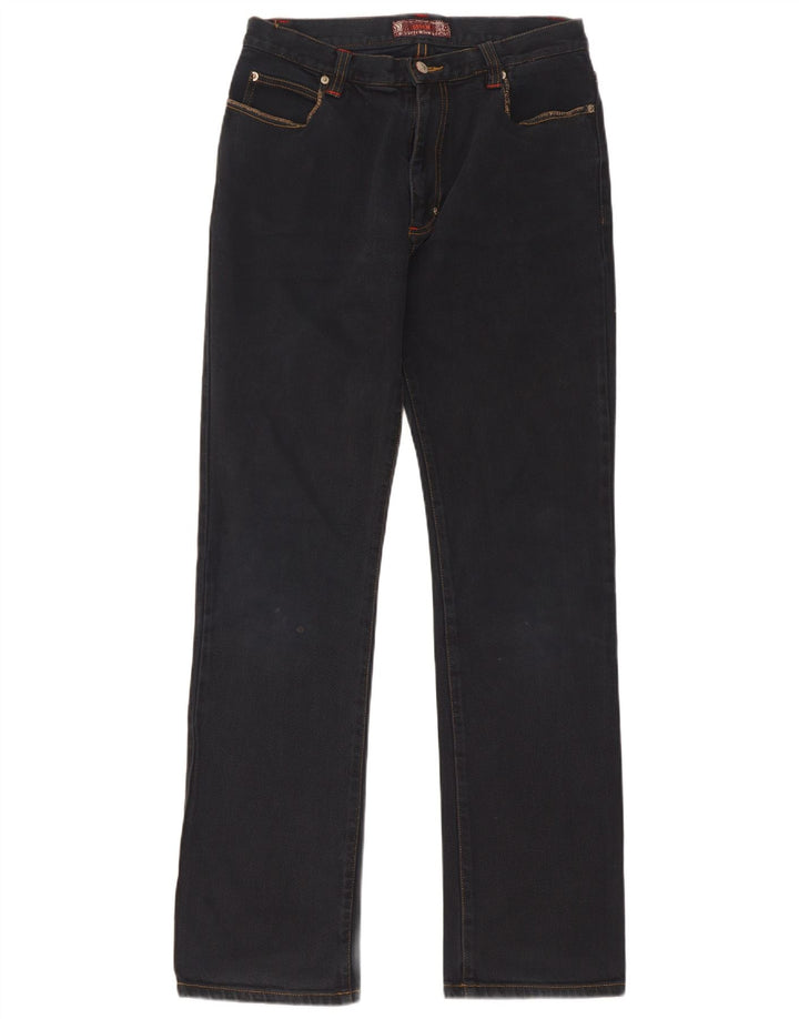 Sasch Jean droit femme W32 L34 bleu marine coton