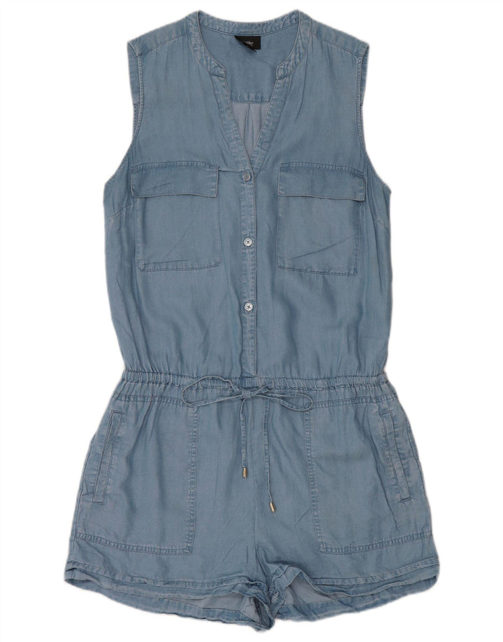 Mossimo Combishort sans manches pour femme UK 42 Lyocell bleu moyen