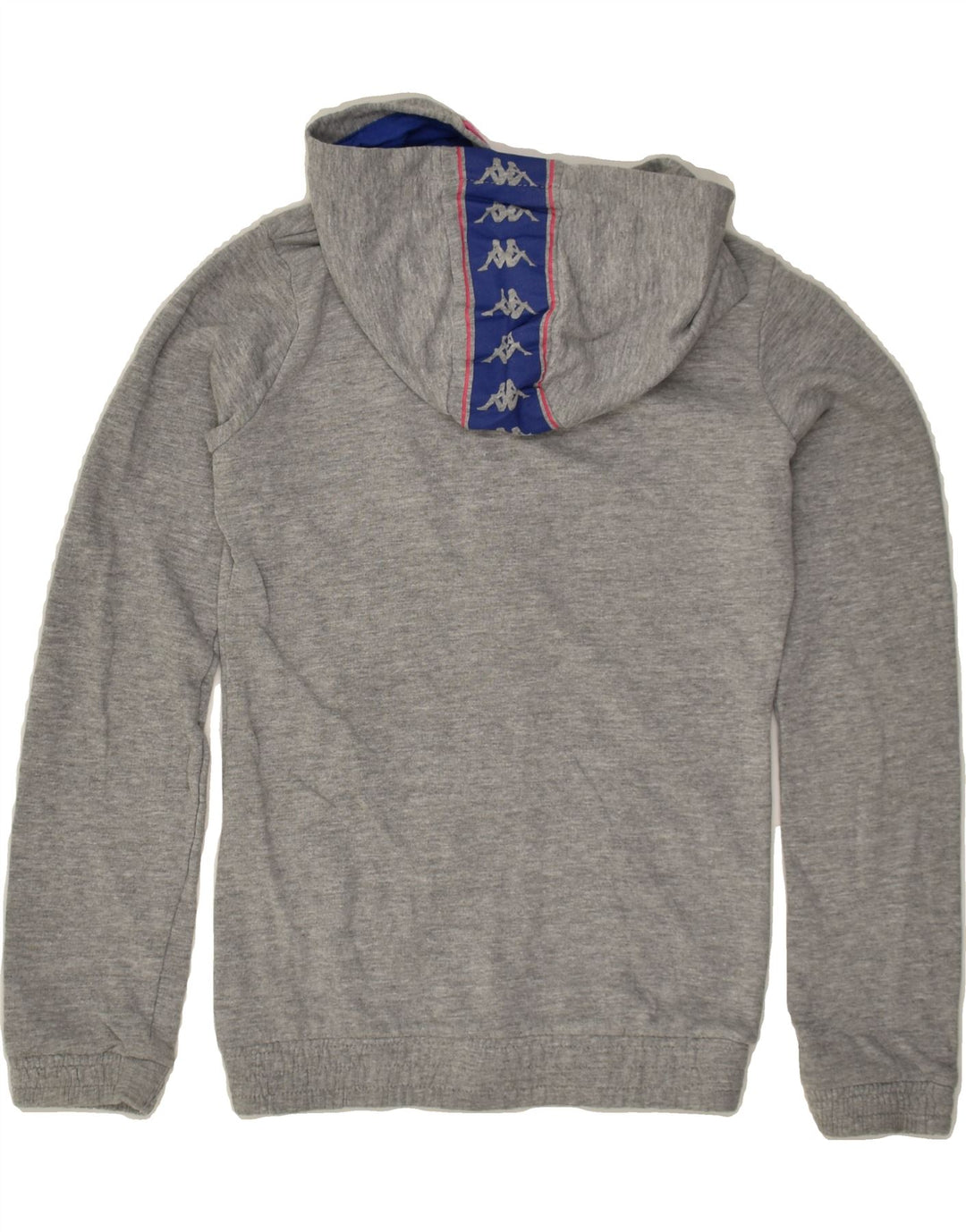 KAPPA Girls Graphic Zip Hoodie Sweater 11-12 Years Grey | Vintage Kappa | Thrift | Second-Hand Kappa | Used Clothing | Messina Hembry 