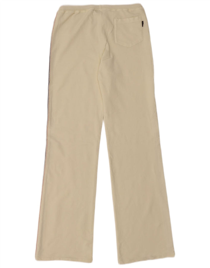 TRUSSARDI Pantalon De Survêtement IT 44 Medium Off White Coton Femme