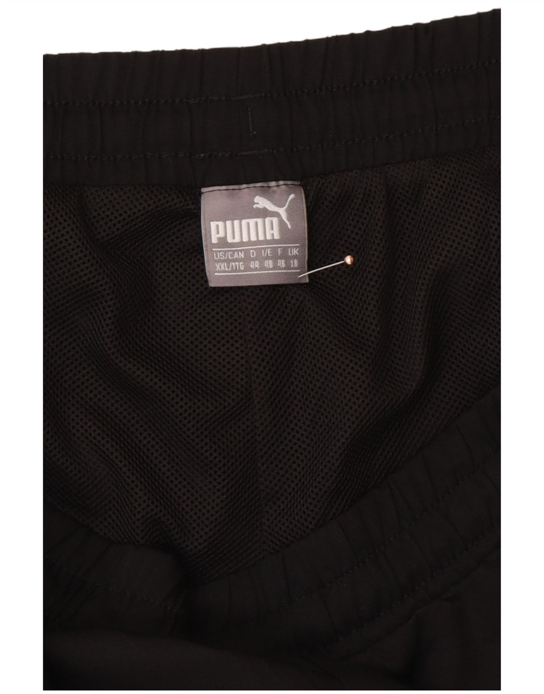 PUMA Short de sport pour femme UK 18 XL Noir Polyester