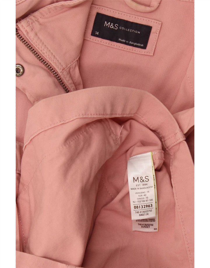 Marks & Spencer Veste utilitaire pour femme UK 14 Grand coton rose