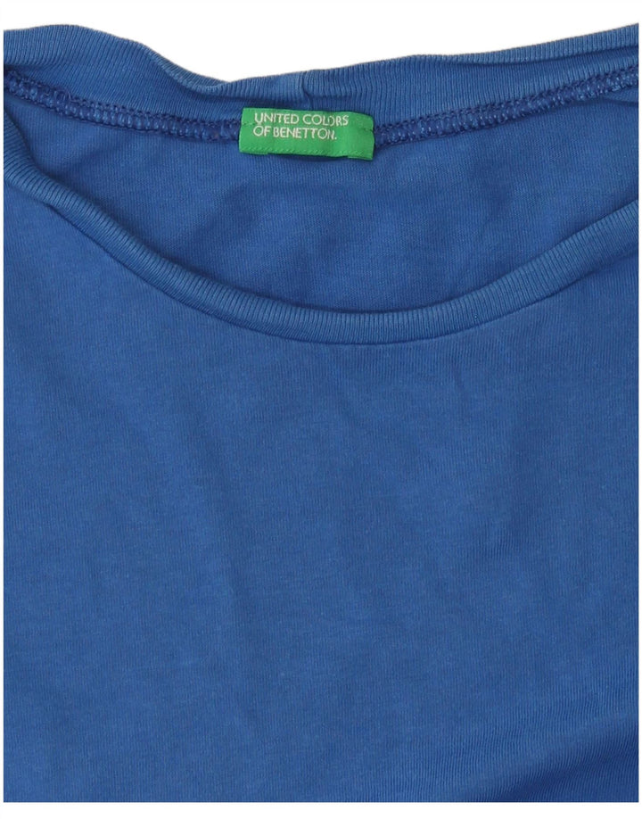 Benetton T-Shirt Garçon 13-14 ans Bleu