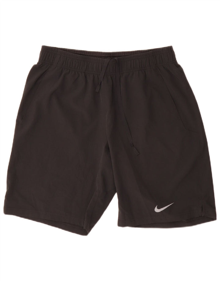 Short de sport Nike Dri Fit pour hommes, grand, noir, polyester
