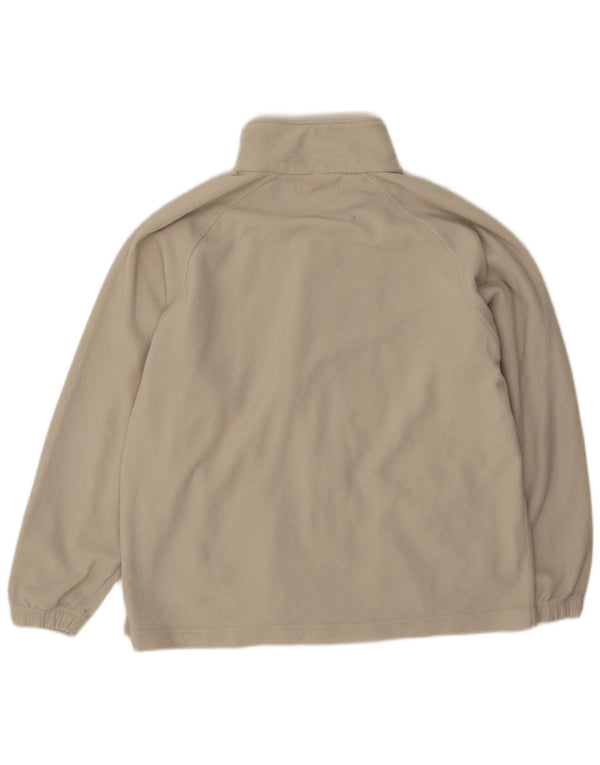 Kappa Veste polaire pour homme UK 40 Large Beige Polyester