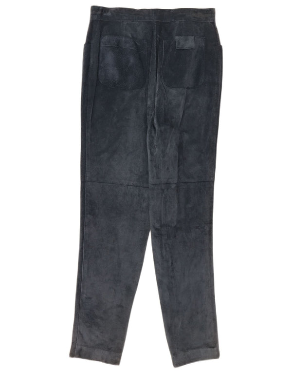 Nazareno Gabrielli Pantalon Fuselé Femme IT 44 Medium W28 L30 Bleu Marine