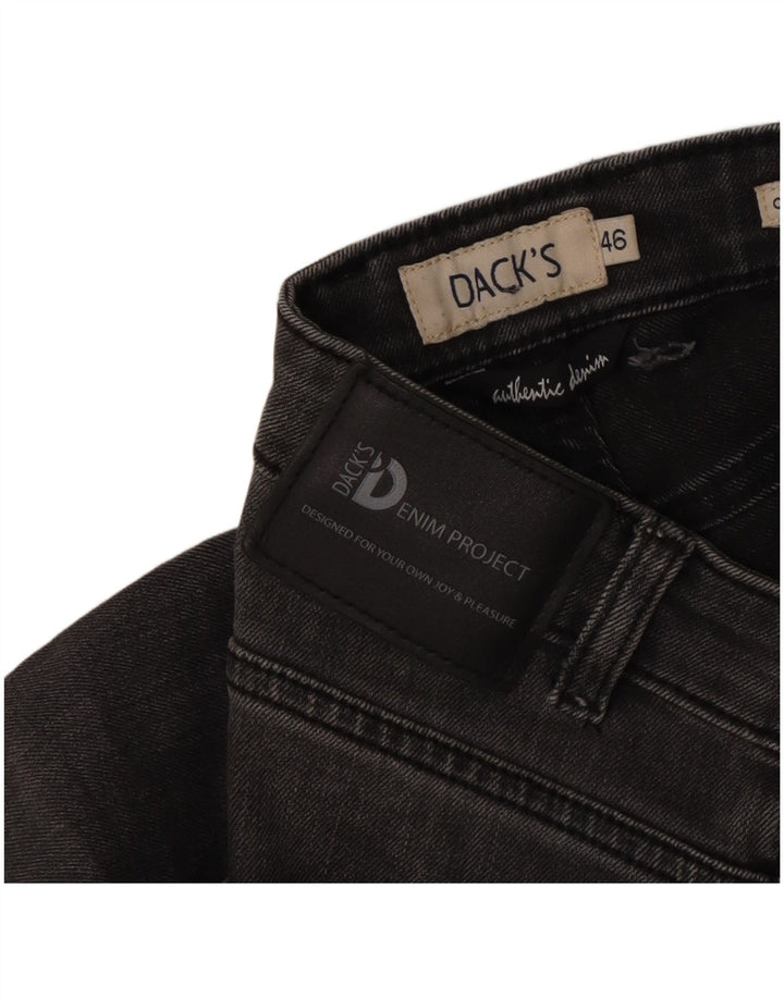 Dack's Jean skinny court pour femme IT 46 Large W30 L26 Gris