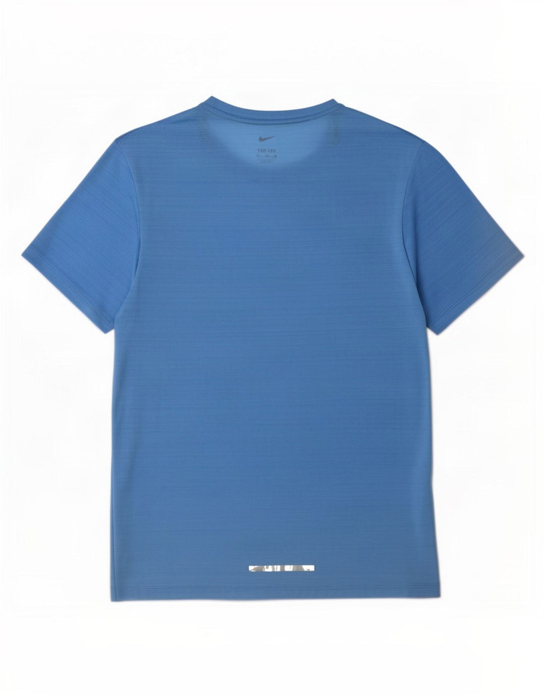Nike T-shirt Dri Fit pour homme en polyester à fines rayures bleues