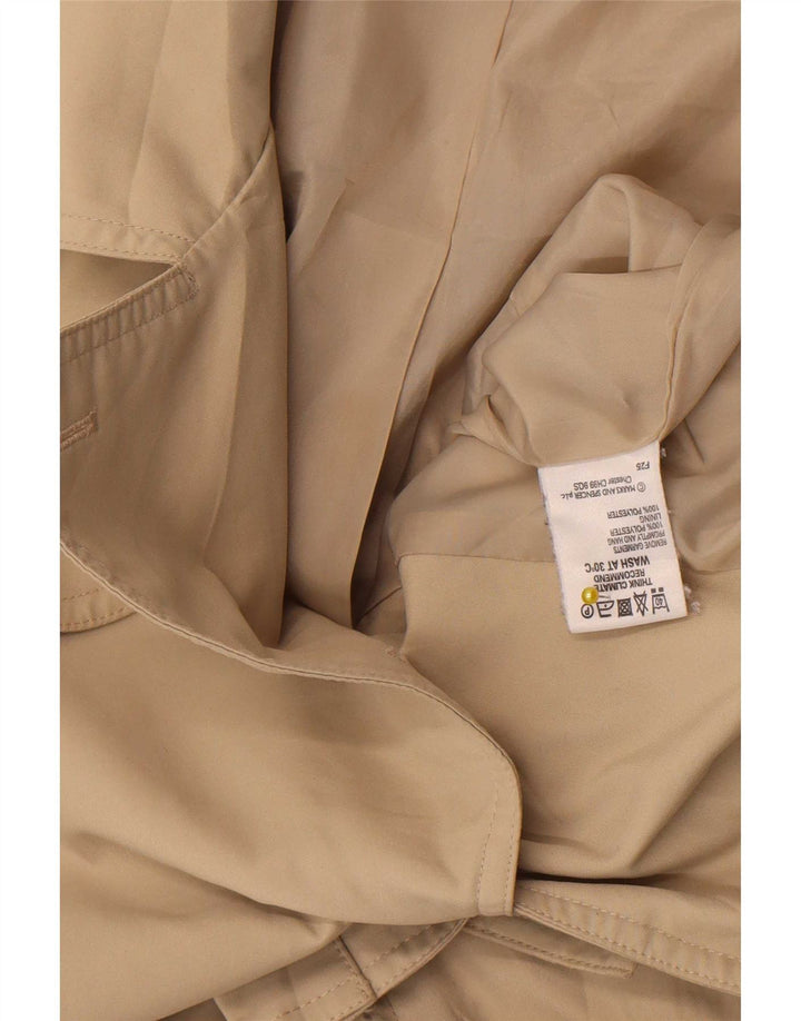 Marks & Spencer Trench-Coat Femme UK 14 Large Beige Polyester